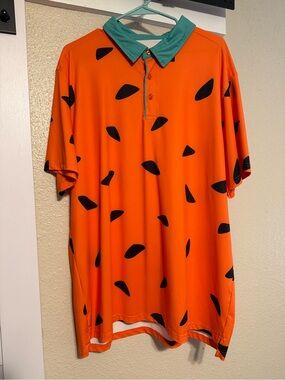 RSVLTS Flintstones Golf Polo